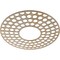 Ekena Millwork Fink Wood Fretwork Pierced Ceiling Medallion, Hickory, 40"OD x 14 1/2"ID x 1/4"T CMWP40X40X0250FFHI - alternate 5
